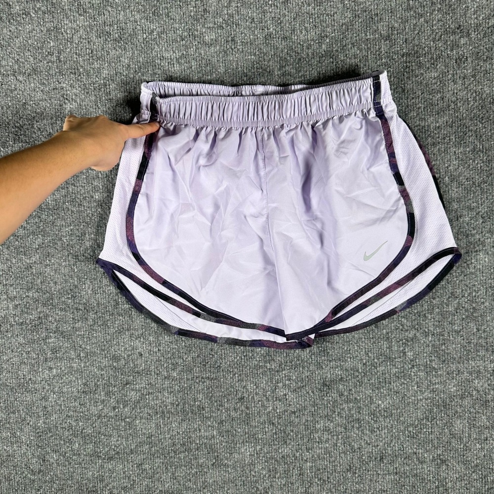 Nike Shorts Womens Size S Purple Dri-Fit Running Athletic Mesh Trim Lightweight